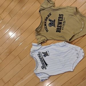 Milwaukee Brewers onesies